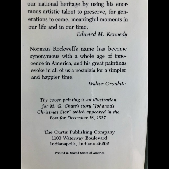 1977 Vintage Norman Rockwell The Saturday Evening Post Book - Picture 15 of 16